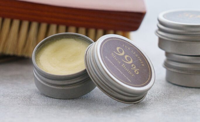 99%シアバターレザーケアクリーム