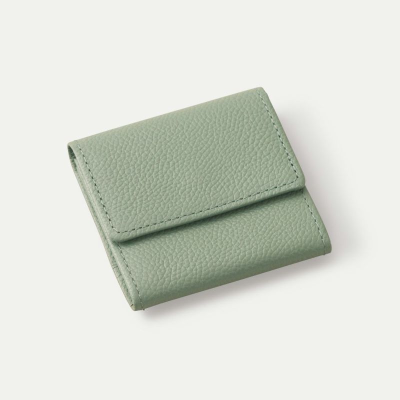 コインケース_ミントグレー