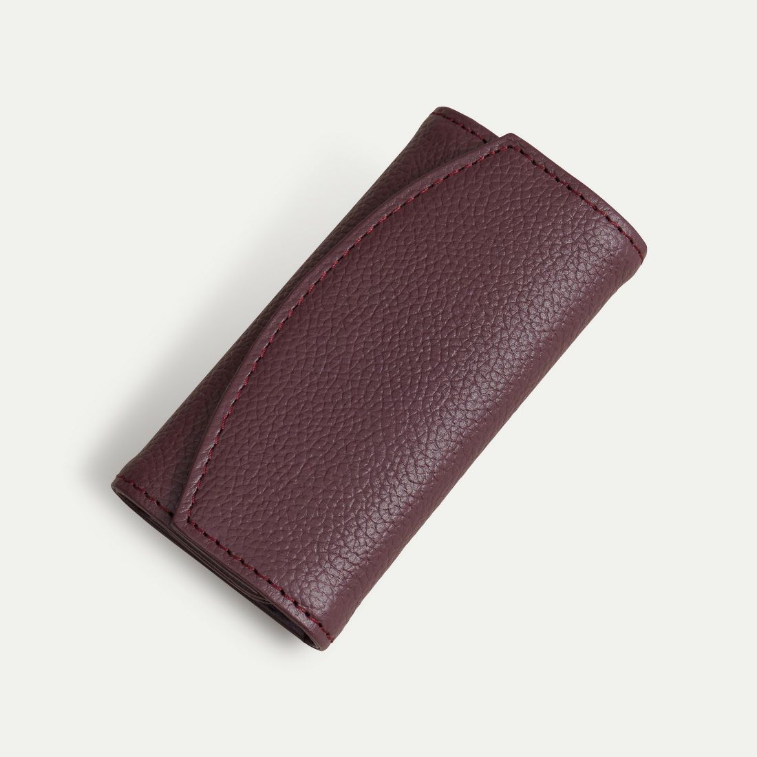 キーケース_バーガンディー