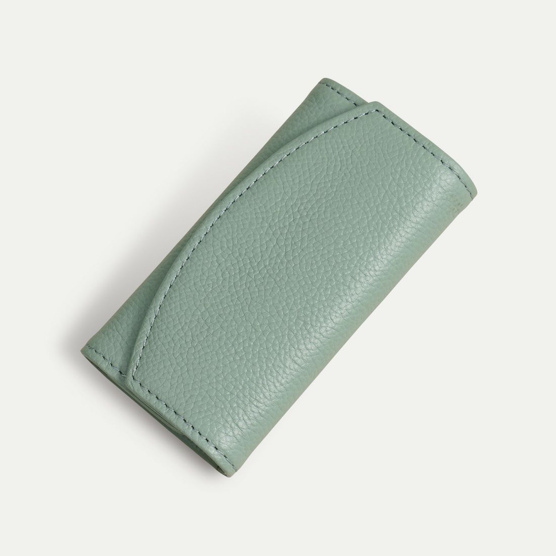 キーケース_ミントグレー