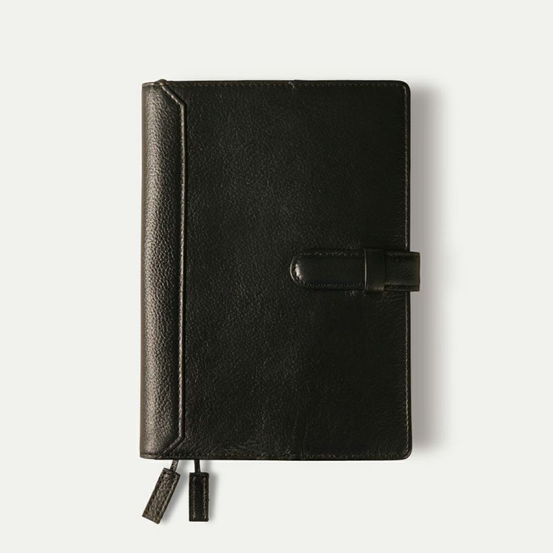 手帳（a5）_ホールブラック