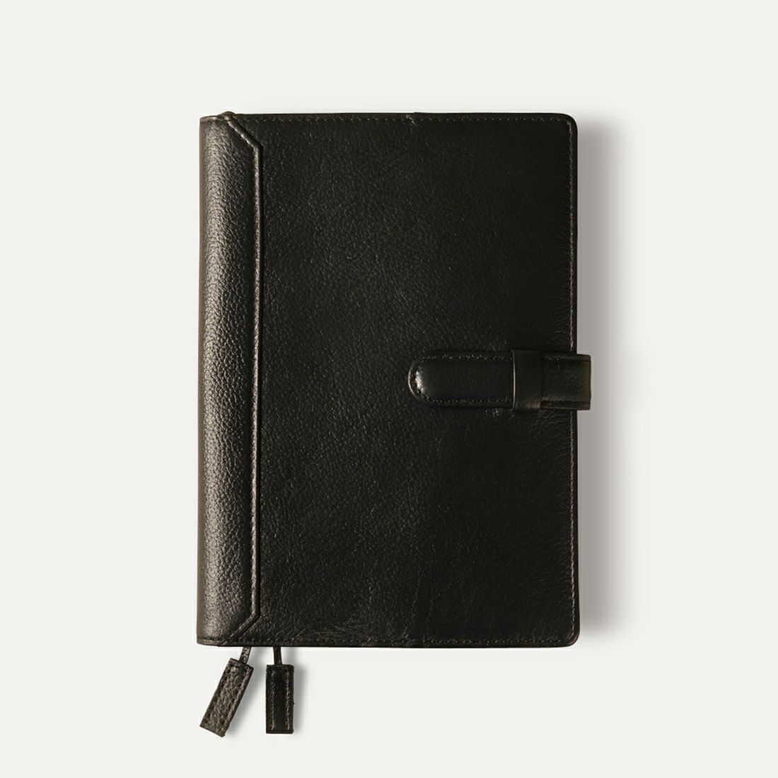 手帳（a5）_ホールブラック