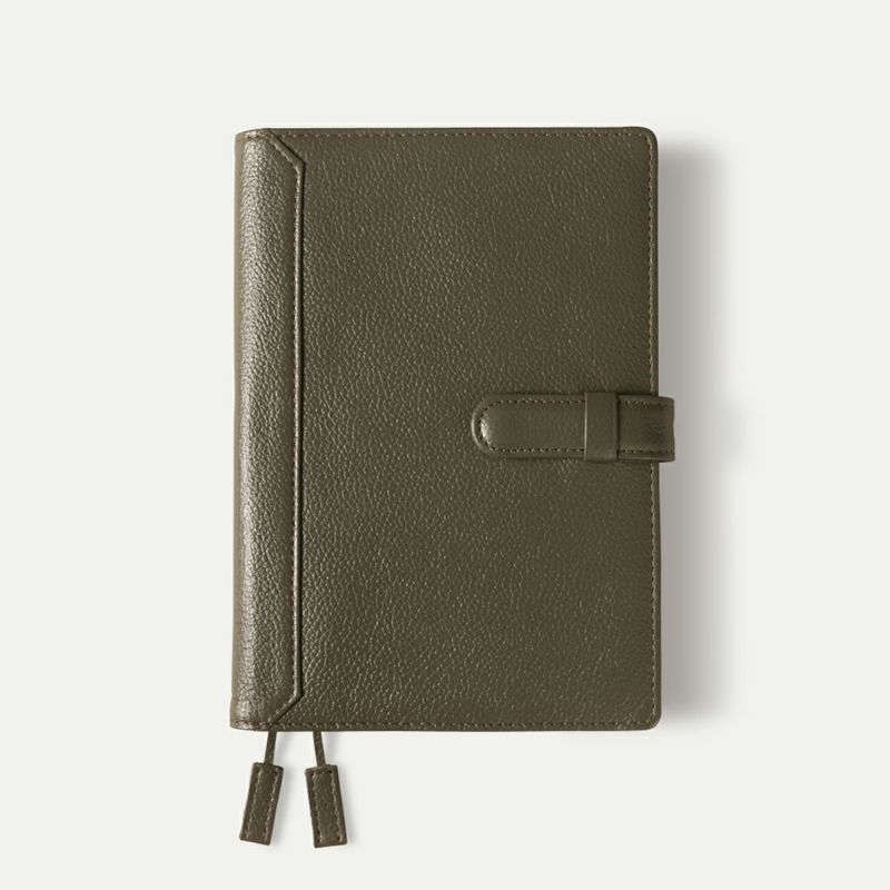 手帳（a5）_ブラックオリーブ