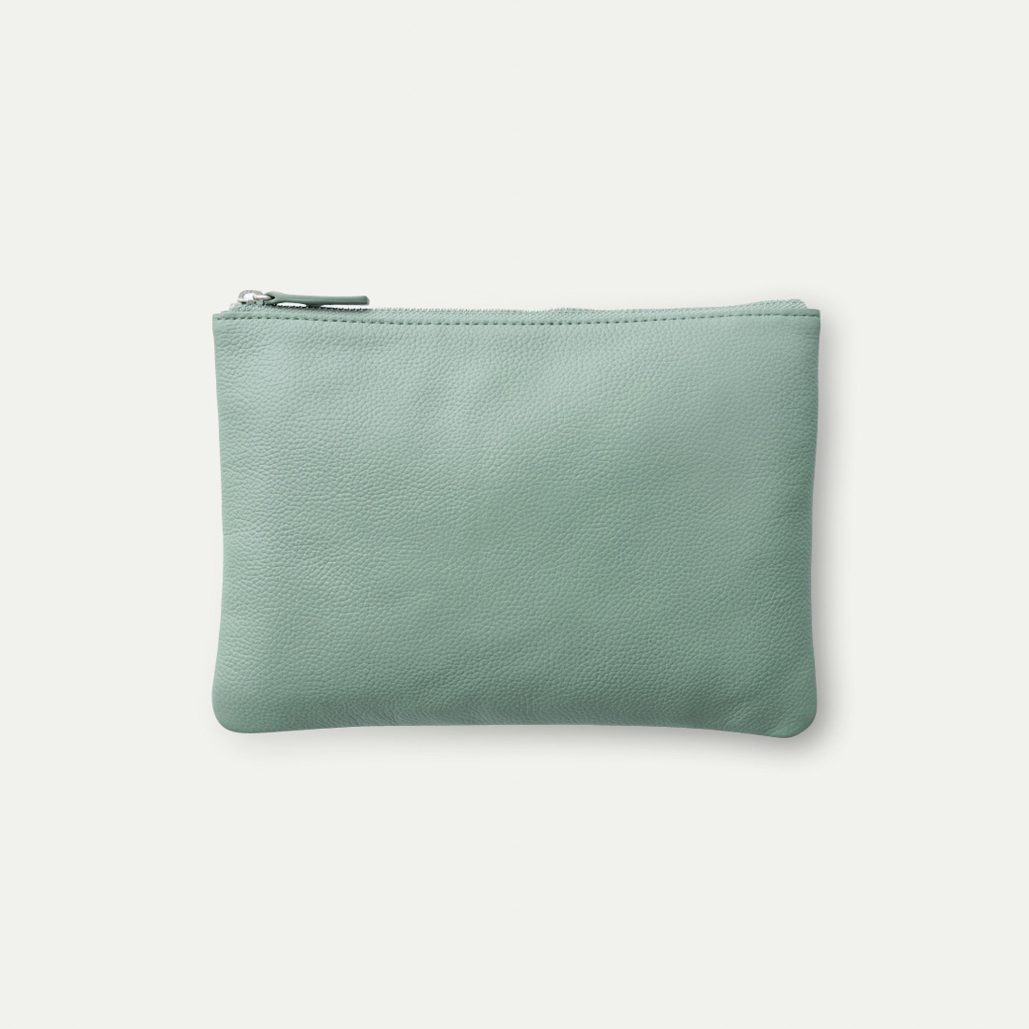 ポーチM_ミントグレー