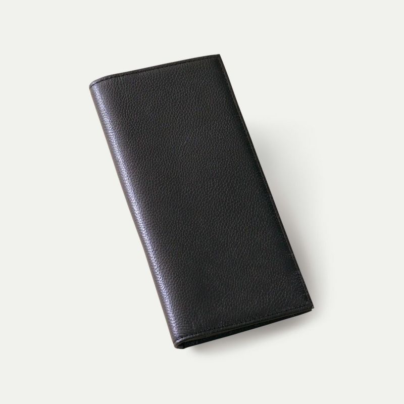 長財布(小銭入れあり)_ホールブラック