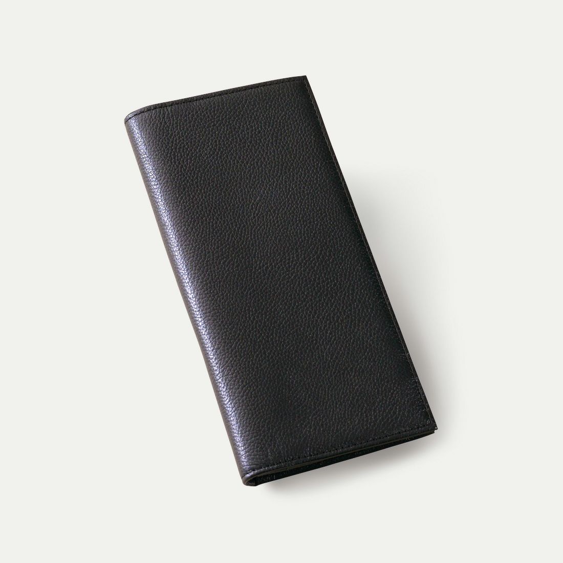長財布(小銭入れあり)_ホールブラック