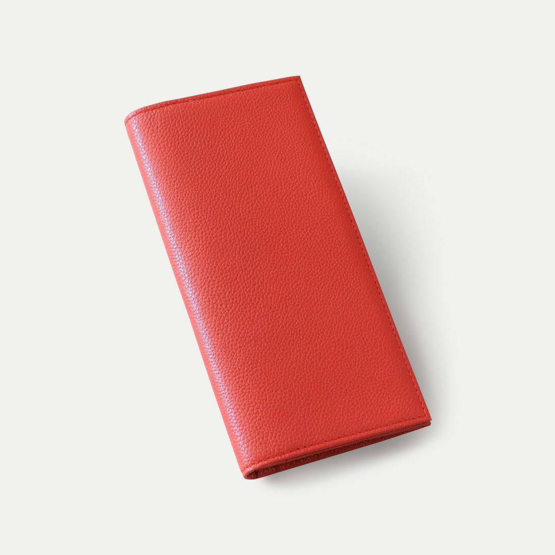 長財布(小銭入れあり)_アンバーレッド