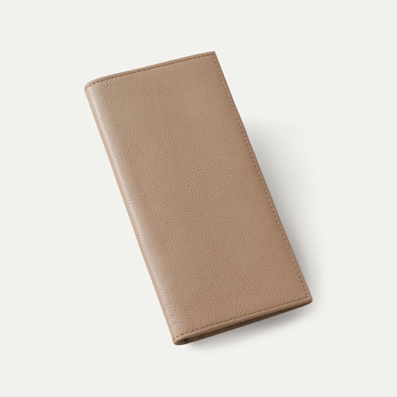長財布(小銭入れなし)_サンドベージュ