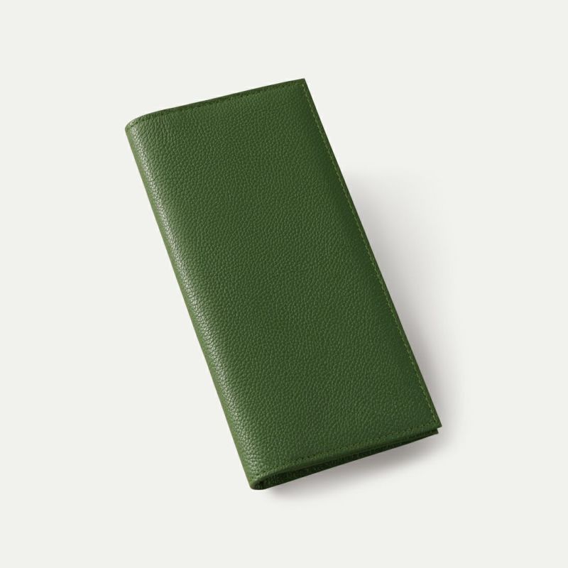 長財布(小銭入れなし)_アイビーグリーン