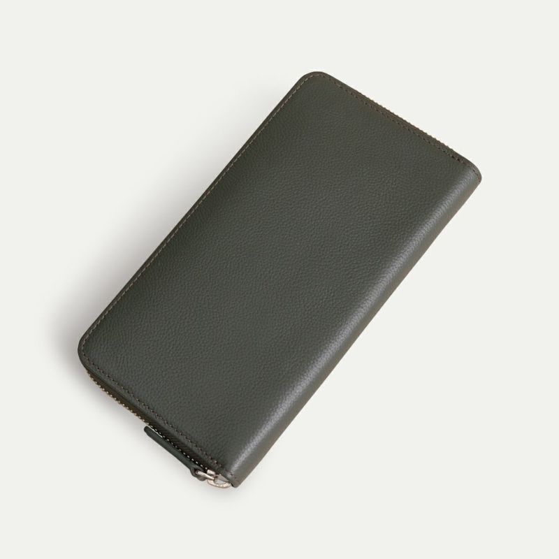 長財布（ラウンド）_ブラックオリーブ