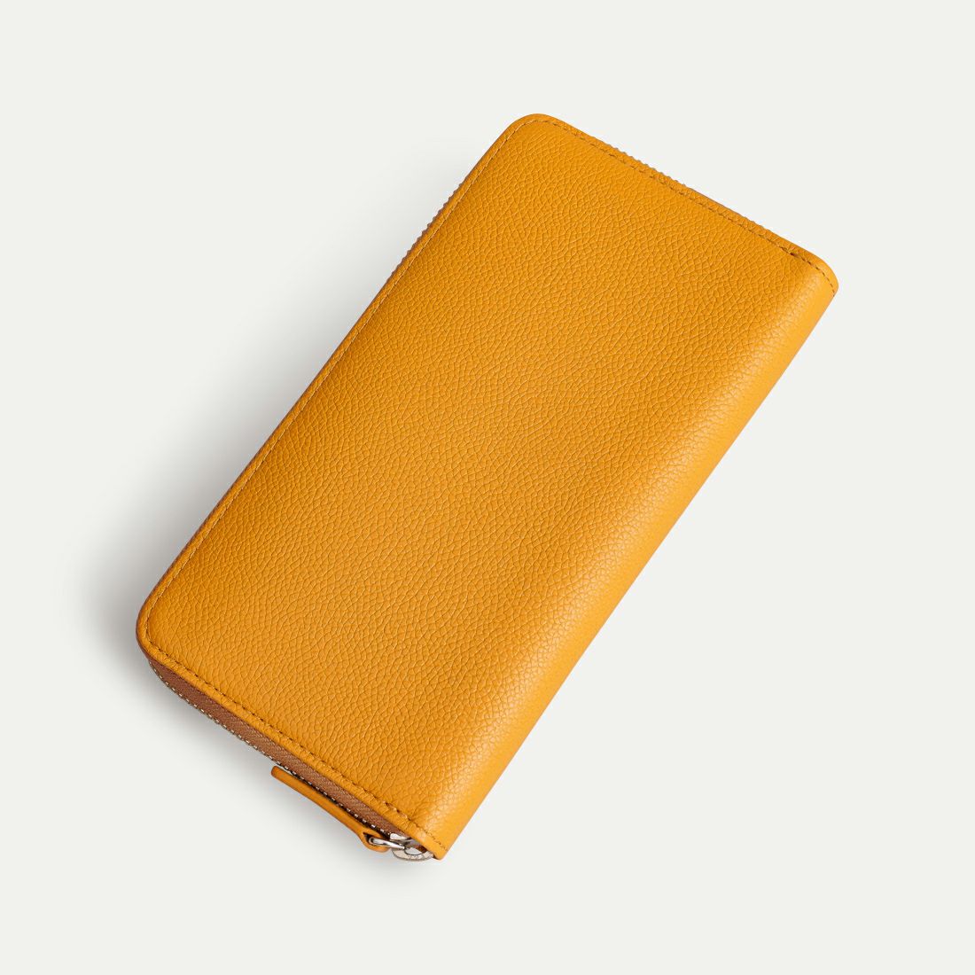 長財布（ラウンド）_メープルイエロー