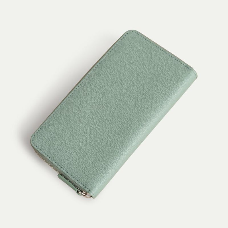 長財布（ラウンド）_ミントグレー