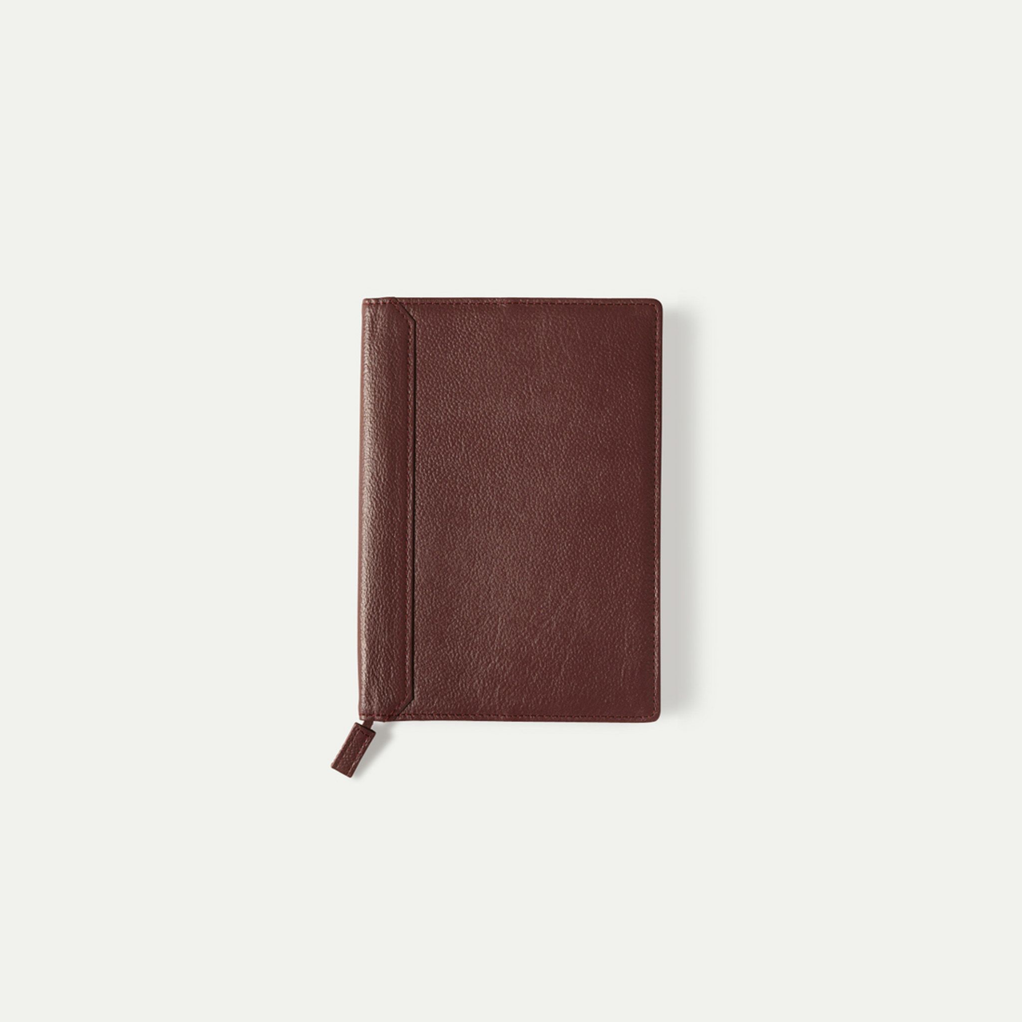 ノート（b6)_バーガンディー