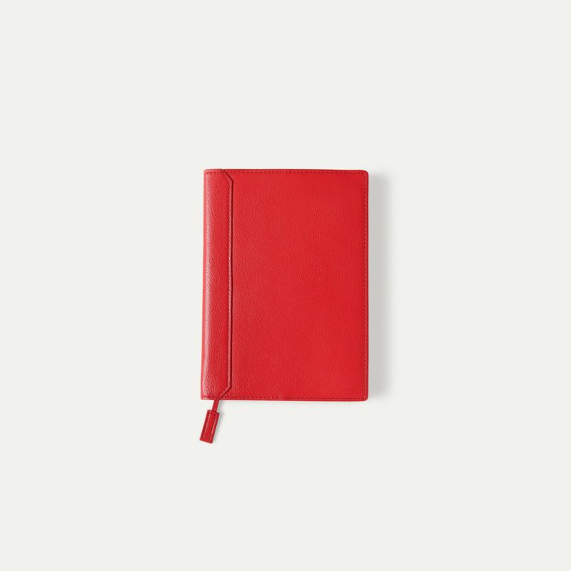 ノート（b6)_アンバーレッド