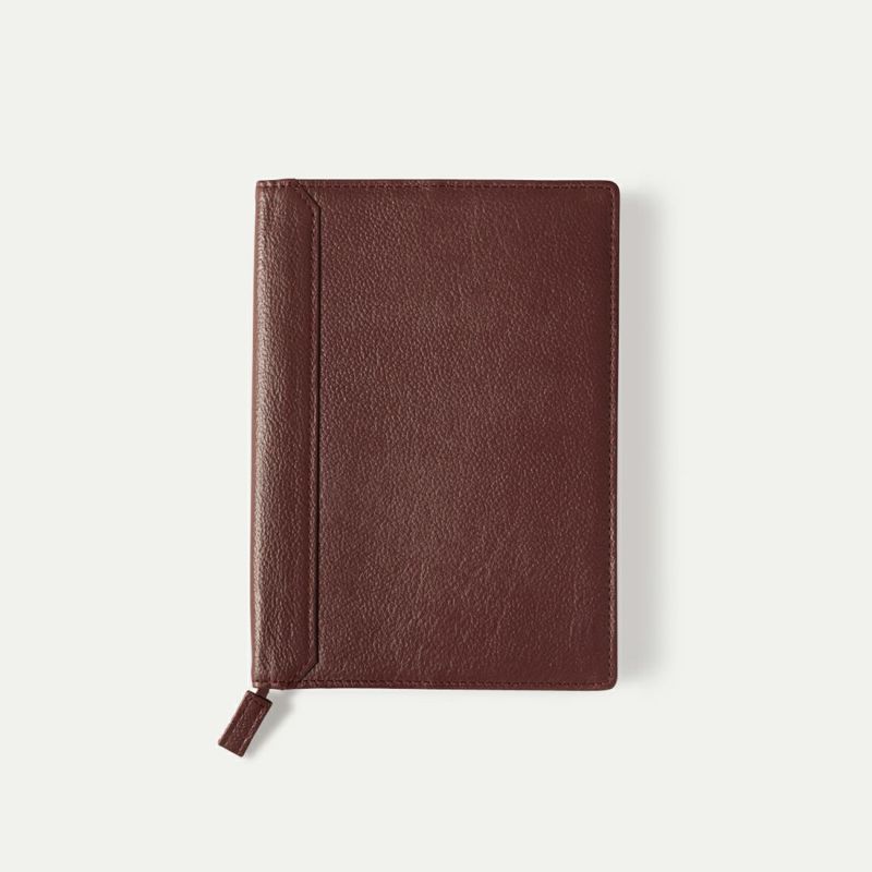 ノート（b5）_バーガンディー