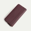 長財布（蛇腹）_バーガンディー