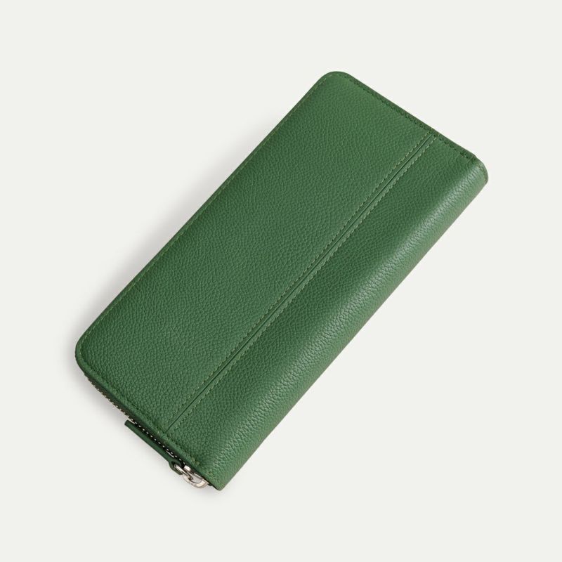 長財布（蛇腹）_アイビーグリーン