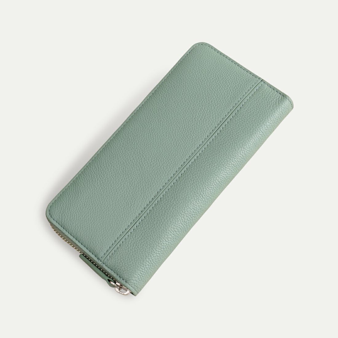 長財布（蛇腹）_ミントグレー