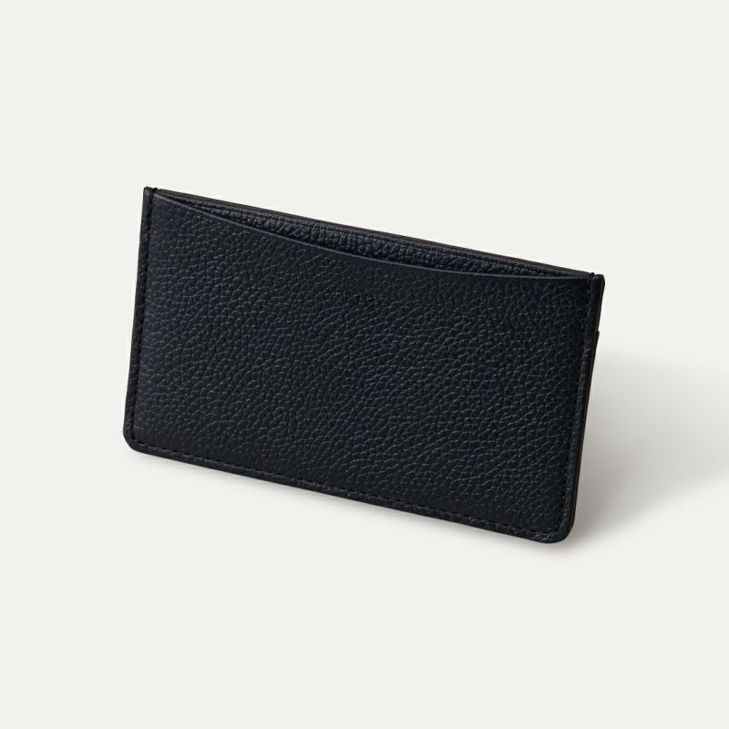 スリム名刺入れ_ホールブラック