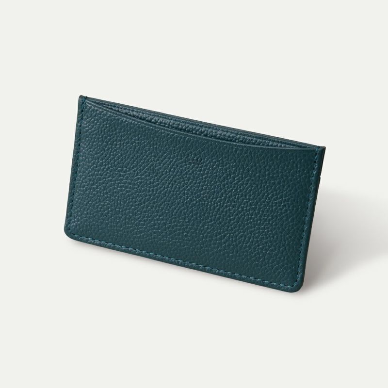 スリム名刺入れ_ティールブルー