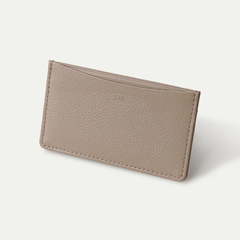スリム名刺入れ_サンドベージュ