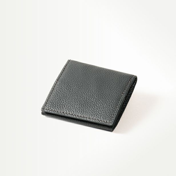 BOXコインケース_ブラックオリーブ