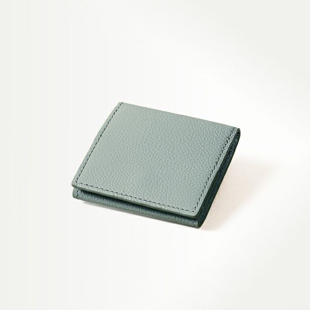 BOXコインケース_ミントグレー