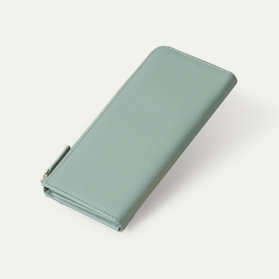 L字長財布_ミントグレー