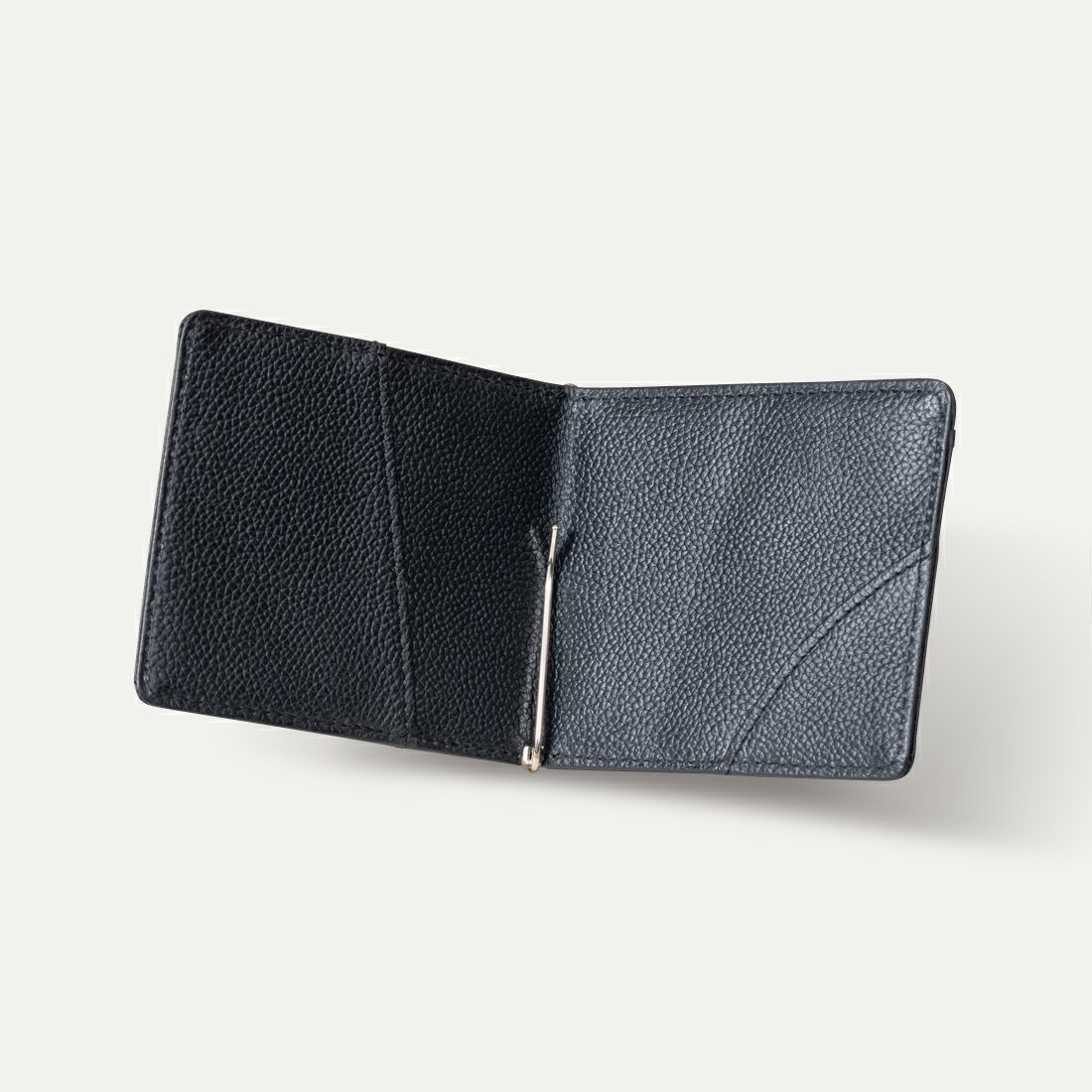 マネークリップ_ホールブラック