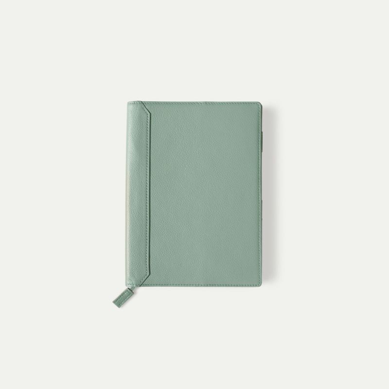 ノート（a5）_ミントグレー