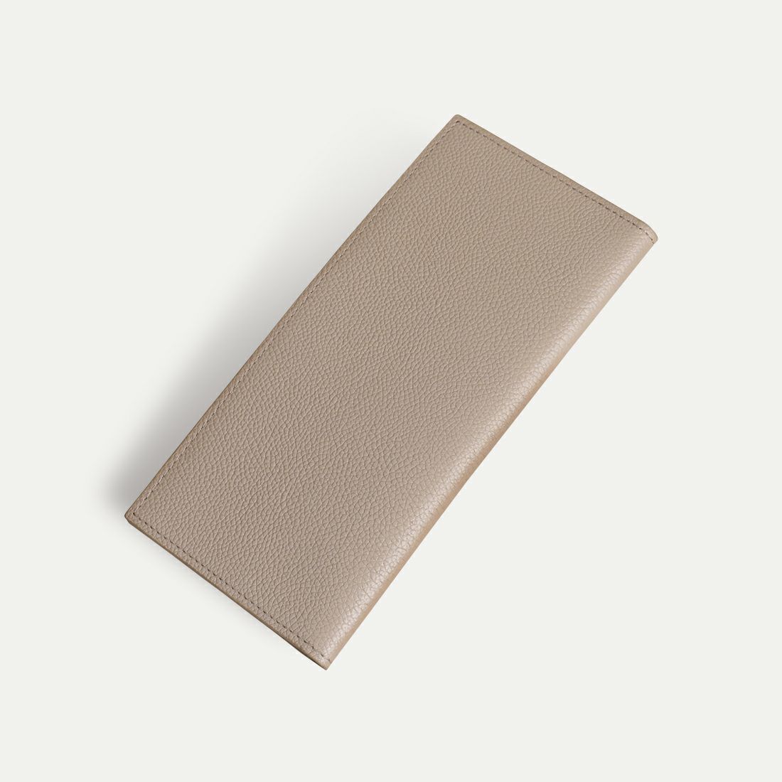 スリム長財布_サンドベージュ