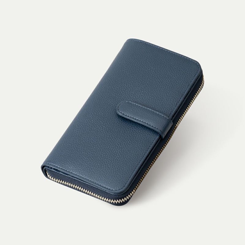 ダブル長財布_プルシアンネイビー