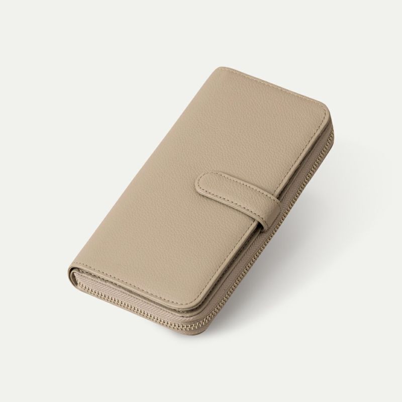 ダブル長財布_サンドベージュ