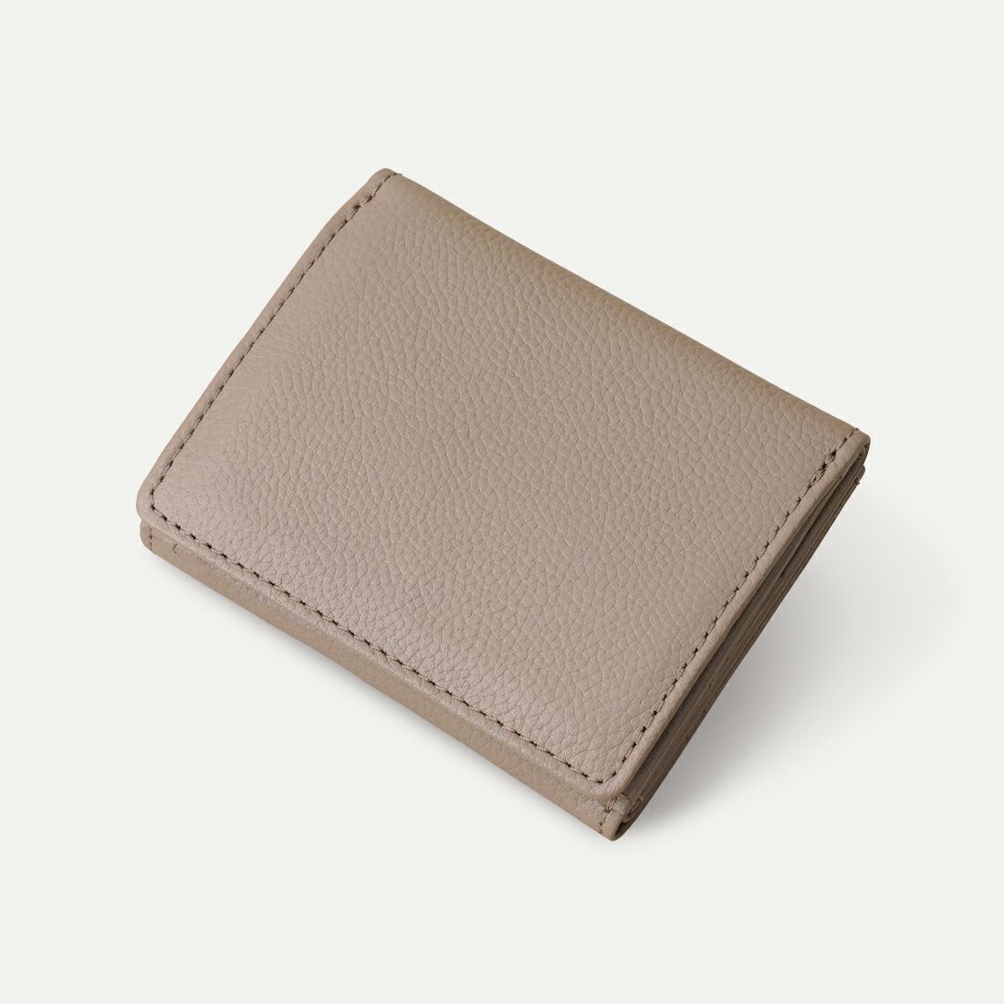 三つ折り財布_サンドベージュ