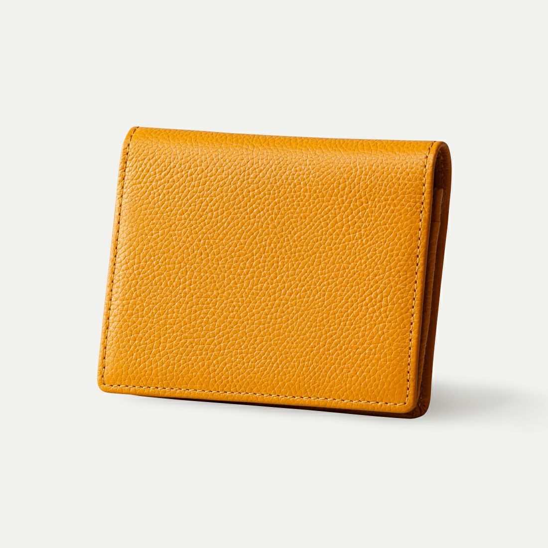 通しマチ名刺入れ_メープルイエロー
