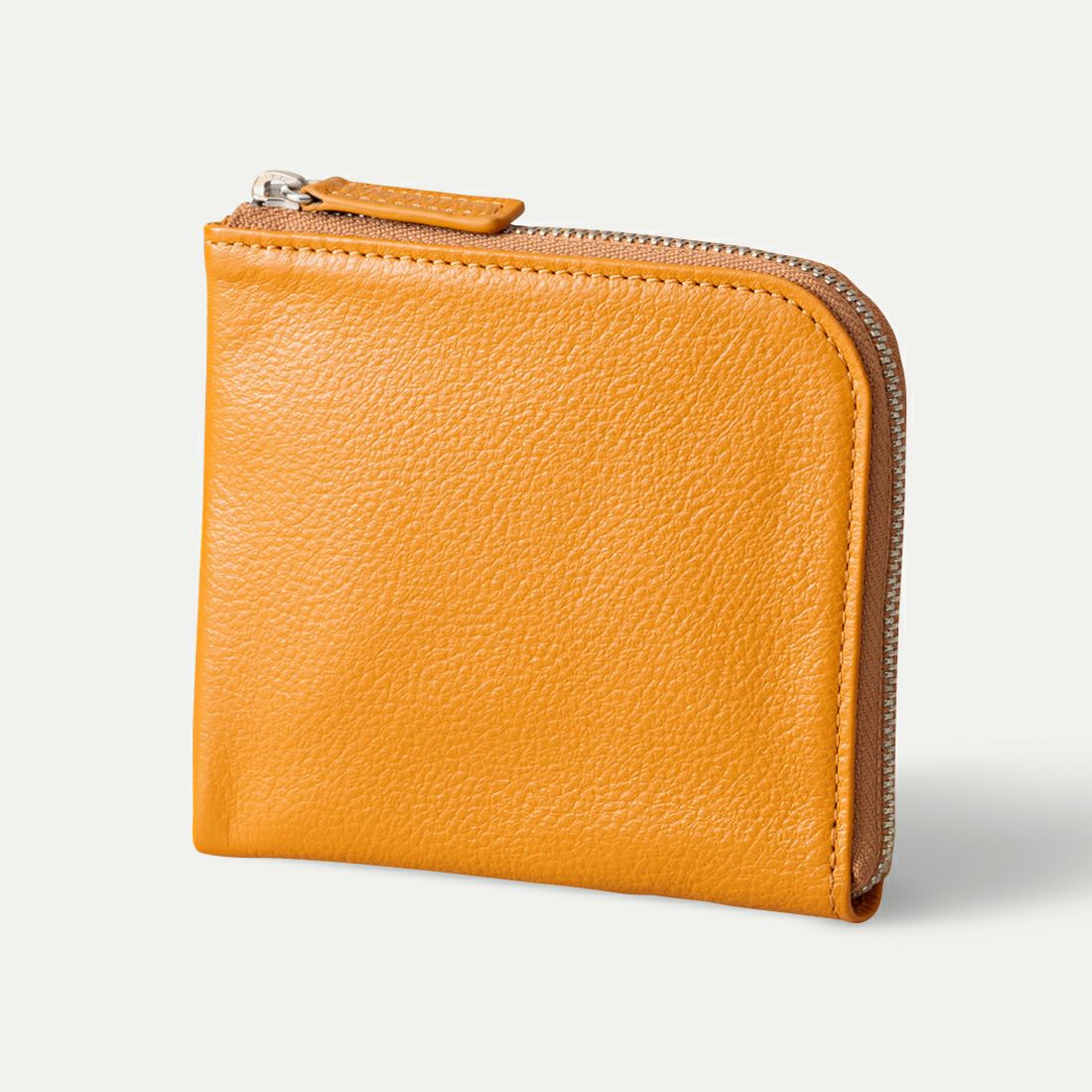 Ｌ字ファスナー財布_メープルイエロー