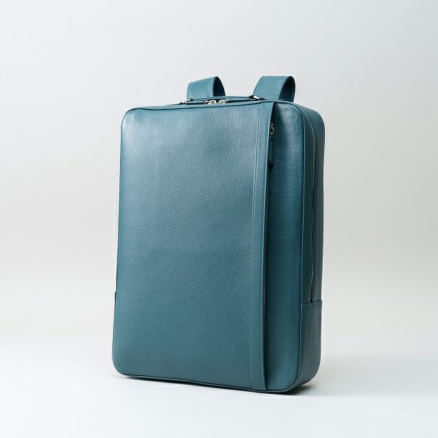 ビジネスバックパック_ティールブルー