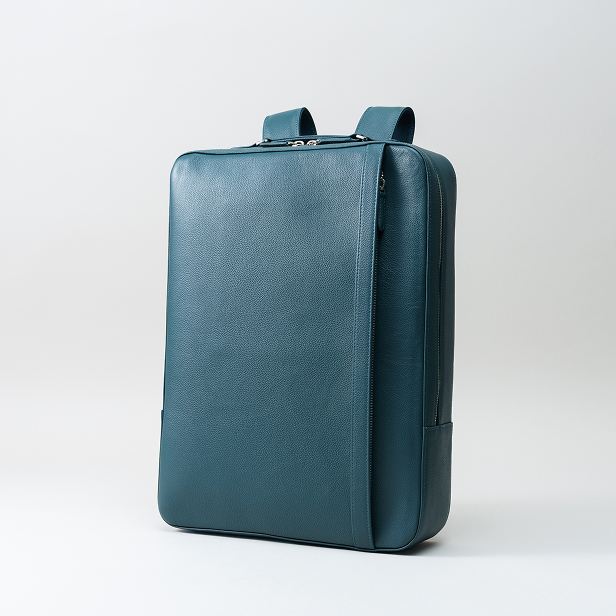 ビジネスバックパック_ティールブルー