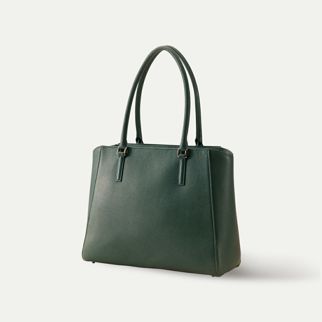 ビジネストートバッグ(トラピゾイド)_ティールブルー