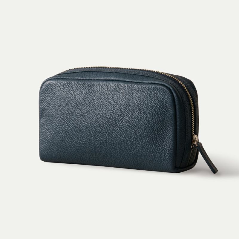 ボックスポーチ_プルシアンネイビー