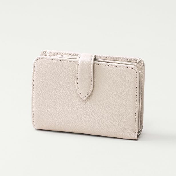 ミディアム二つ折り財布_カララホワイト