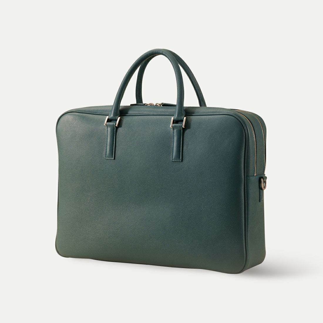 ダンヒル ビジネスバッグ ダレスバッグ PVC レザー 3層 A4可 チェック 短し 