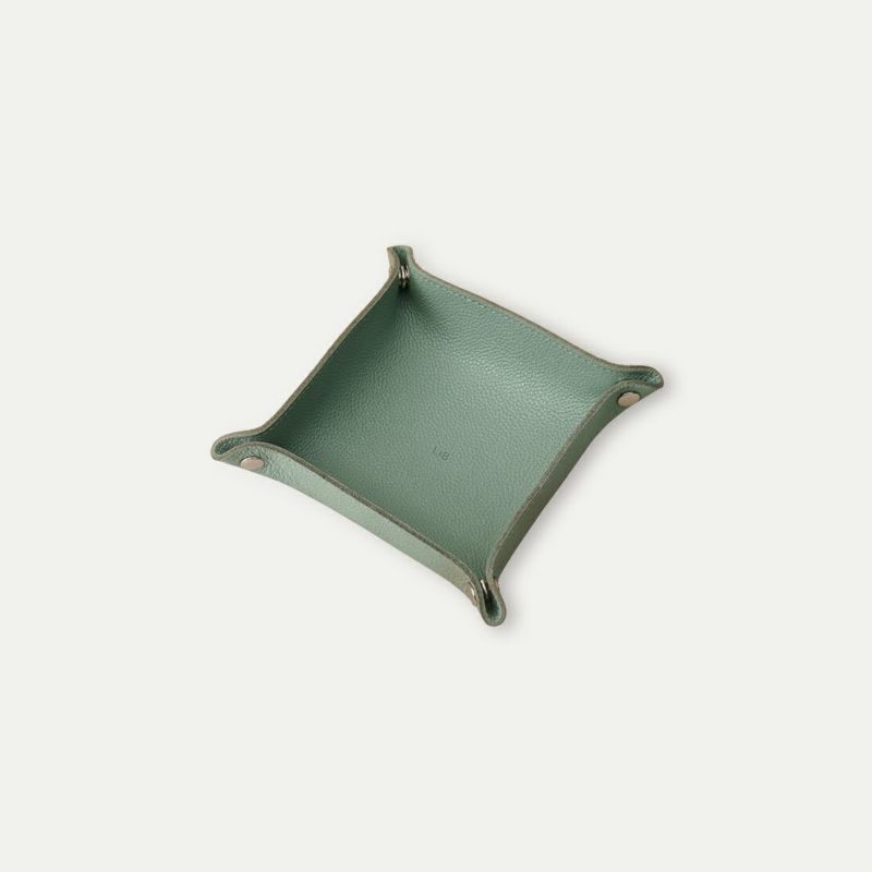 レザートレーS_ミントグレー