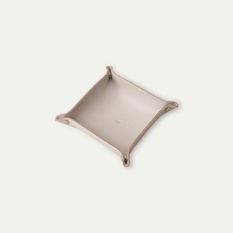 レザートレーS_カララホワイト