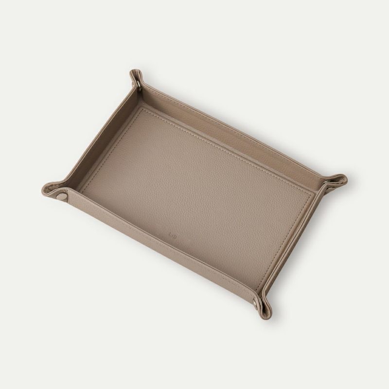 レザートレーM_サンドベージュ