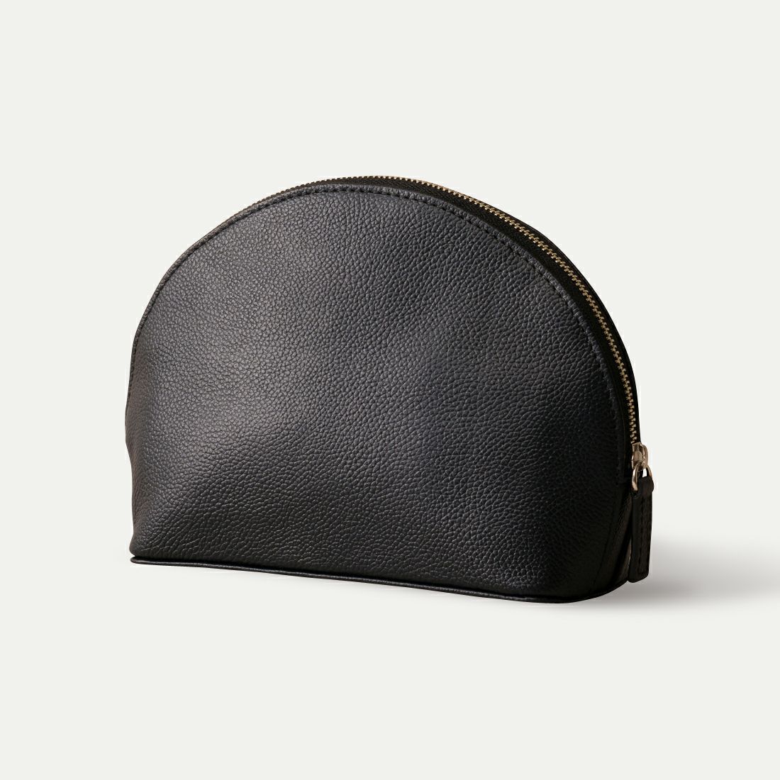 シェルポーチ_ホールブラック