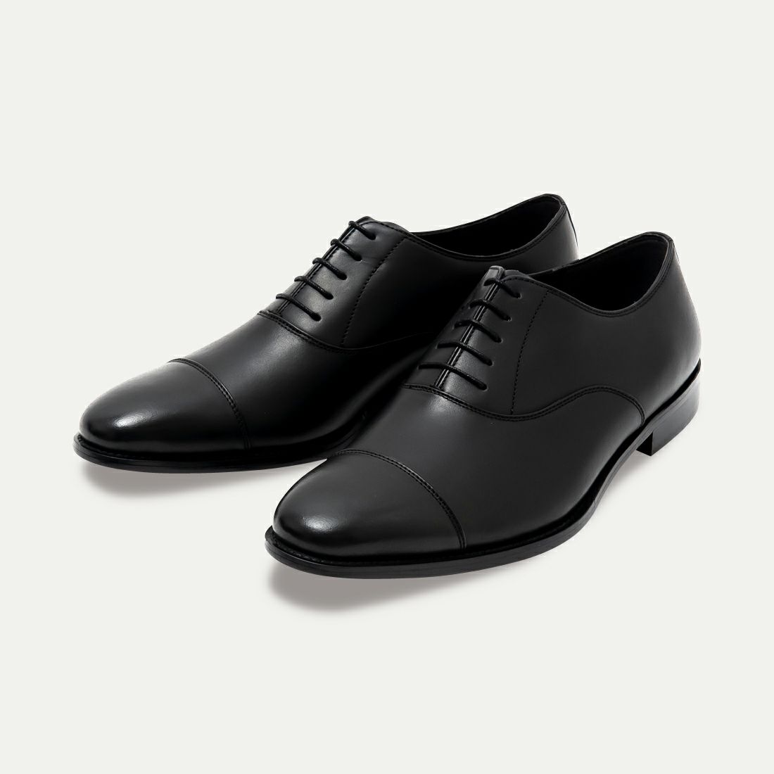 ビジネスシューズ(ストレートチップ・内羽根式・ラバーソール)