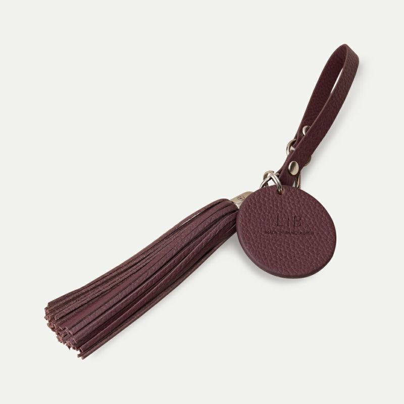 タッセルチャーム_バーガンディー