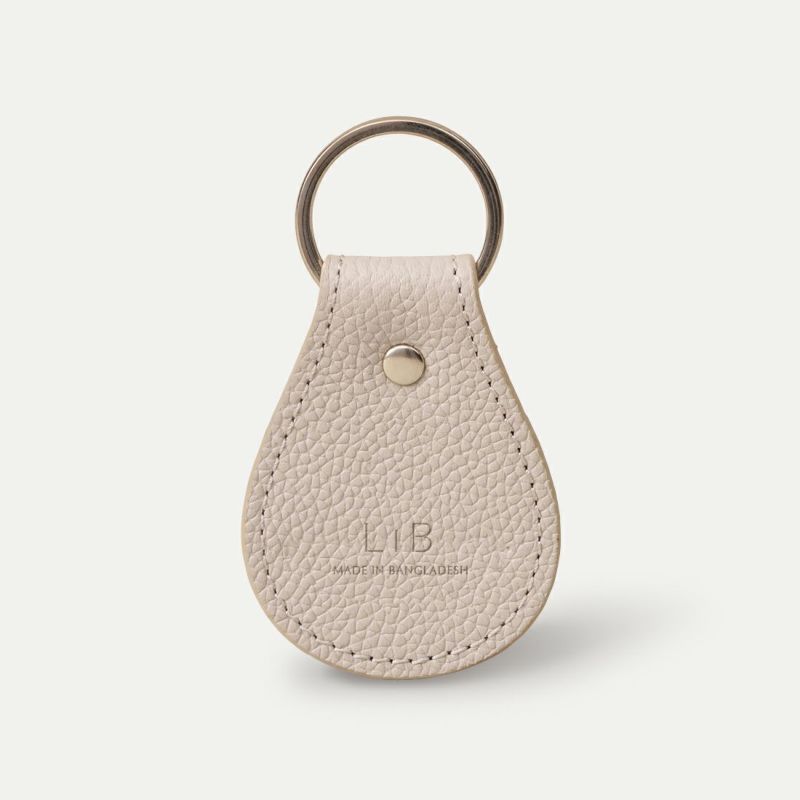 キーホルダー_カララホワイト