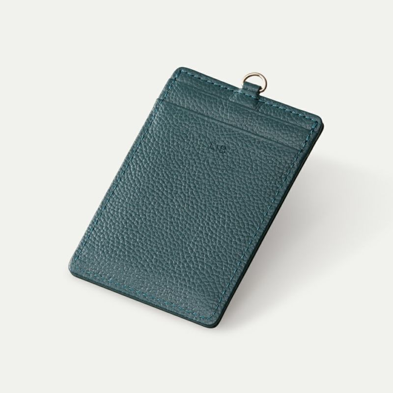 スリムパスケース本体_ティールブルー